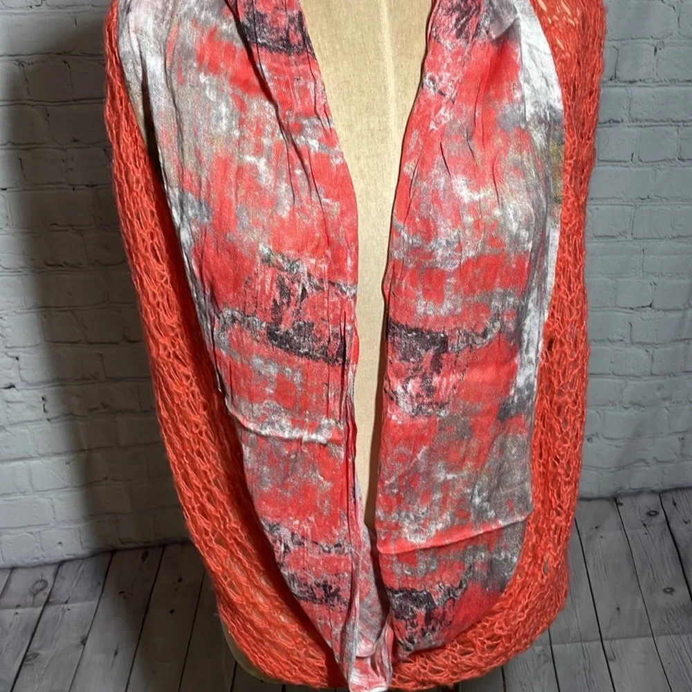 Kimchi Blue Coral Infinity Scarf